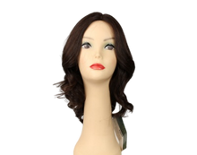 Load image into Gallery viewer, Rina Dark Brown With Reddish Highlights Body On Bottom Skin Top Size M
