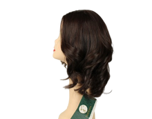Load image into Gallery viewer, Rina Dark Brown With Reddish Highlights Body On Bottom Skin Top Size M
