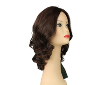 Load image into Gallery viewer, Rina Dark Brown With Reddish Highlights Body On Bottom Skin Top Size M
