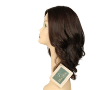 Load image into Gallery viewer, Rina  Dark Brown With Reddish Highlights Skin Top Size M
