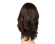 Load image into Gallery viewer, Rina  Dark Brown With Reddish Highlights Skin Top Size M
