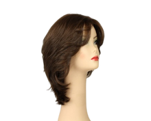Load image into Gallery viewer, Shlomit  Brown With Warm Highlights Skin Top Size M
