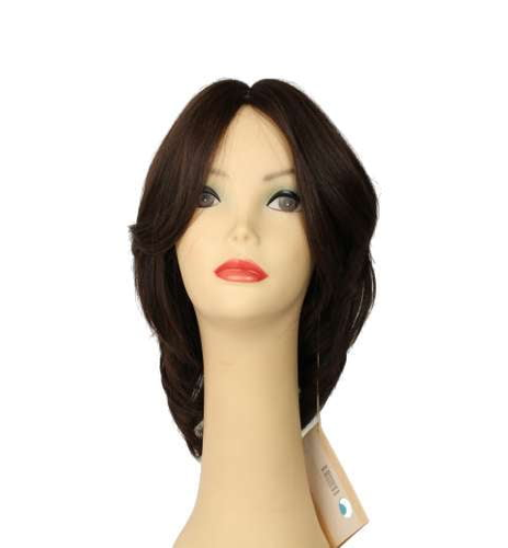 Shlomit Dark Brown With Red Highlights Skin Top Size S