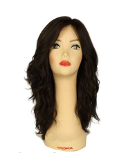 Load image into Gallery viewer, Mimi Deep Dark Brown With Red Highlights Multi-Directional Skin Top Size L
