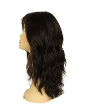 Load image into Gallery viewer, Mimi Deep Dark Brown With Red Highlights Multi-Directional Skin Top Size L
