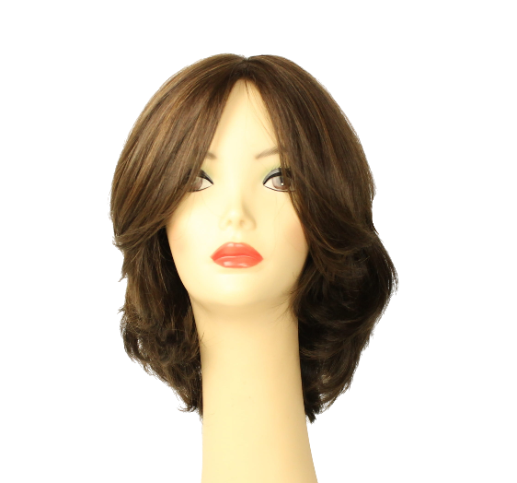 Olivia 2000 Dark Brown With Light Brown Highlights Multi-Directional Skin Top Size M