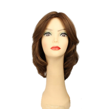 Load image into Gallery viewer, SHLOMIT LIGHT BROWN WITH ASH BLONDE HIGHLIGHTS SKIN TOP SIZE L
