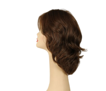Load image into Gallery viewer, Shlomit Brown with Reddish highlights Skin Top Size M
