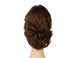 Load image into Gallery viewer, Shlomit Brown with Reddish highlights Skin Top Size M
