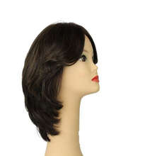 Load image into Gallery viewer, Shlomit Dark Brown with Warm highlights Skin Top Size X-L
