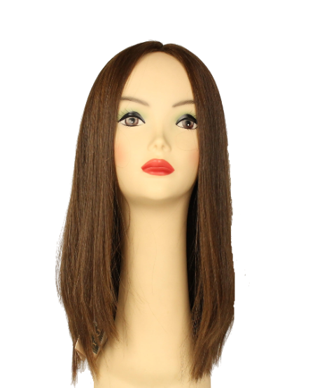 Riva MEDIUM BROWN WITH BLONDE HIGHLIGHTS Dark Part Size L