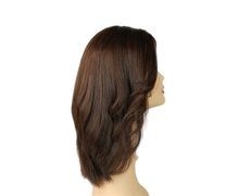 Load image into Gallery viewer, Rina  Dark Brown With Reddish Highlights Skin Top Size M
