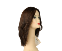 Load image into Gallery viewer, Rina  Dark Brown With Reddish Highlights Skin Top Size M

