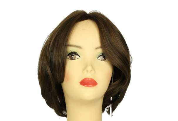 DOROTHY MEDIUM BROWN WITH DARK BLONDE HIGHLIGHTS SKIN TOP SIZE M PRE-CUT