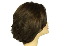 Load image into Gallery viewer, DOROTHY MEDIUM BROWN WITH DARK BLONDE HIGHLIGHTS SKIN TOP SIZE M PRE-CUT
