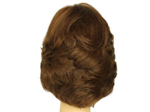 Load image into Gallery viewer, Dorothy Brown With Reddish Highlights Multi-Directional Skin Top Size M Pre-Cut
