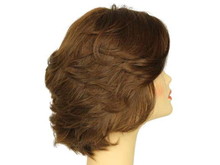 Load image into Gallery viewer, Dorothy Brown With Reddish Highlights Multi-Directional Skin Top Size M Pre-Cut
