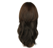 Load image into Gallery viewer, RINA BROWN WITH HIGHLIGHTS  SKIN TOP SIZE M PRE-CUT
