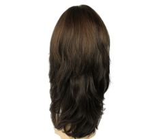 Load image into Gallery viewer, Rina Dark Brown With Warm Highlights Skin Top Size M Pre-Cut
