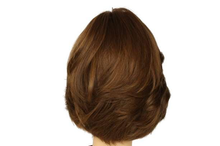 Load image into Gallery viewer, Dorothy Light Brown With Highlights Skin Top Size M Pre-Cut
