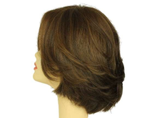 Load image into Gallery viewer, Dorothy Medium Brown With Dark Blonde Highlights Skin Top Size M Pre-Cut
