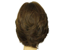 Load image into Gallery viewer, Dorothy Medium Brown With Dark Blonde Highlights Skin Top Size M Pre-Cut
