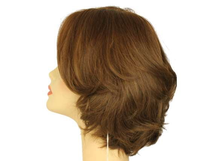 Load image into Gallery viewer, DOROTHY BROWN WITH REDDISH HIGHLIGHTS MULTI-DIRECTIONAL SKIN TOP SIZE M PRE-CUT
