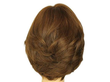 Load image into Gallery viewer, DOROTHY BROWN WITH REDDISH HIGHLIGHTS MULTI-DIRECTIONAL SKIN TOP SIZE M PRE-CUT
