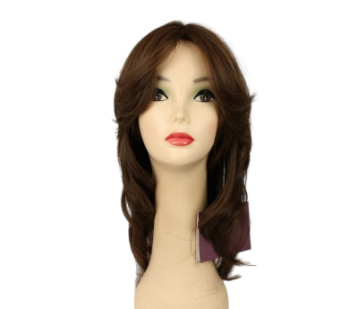 Rina Brown With Reddish Highlights Skin Top Size M Pre-Cut