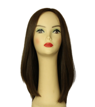Load image into Gallery viewer, Riva PRE-CUT Brown WITH HIGHLIGHTS  MULTI-DIRECTIONAL Skin Top Size M
