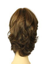 Load image into Gallery viewer, Shlomit Dark Brown With Light Brown Highlights MULTI-DIRECTIONAL Skin Top Size L Pre-Cut
