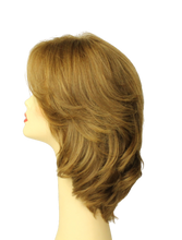 Load image into Gallery viewer, Shlomit Light Brown With Blonde Highlights MULTI-DIRECTIONAL Skin Top Size L pre-cut
