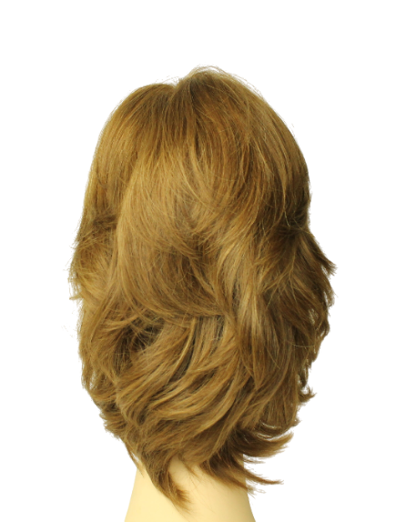 Shlomit Light Brown With Blonde Highlights MULTI-DIRECTIONAL Skin Top Size L pre-cut