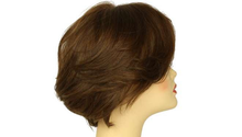 Load image into Gallery viewer, Dorothy Brown With Reddish Highlights Multi-Directional Skin Top Size S Pre-Cut
