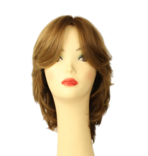 Load image into Gallery viewer, Shlomit Light Brown With Ash Blonde Highlights MULTI-DIRECTIONAL Skin Top Size M
