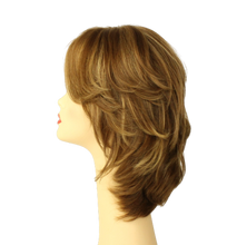 Load image into Gallery viewer, Shlomit Light Brown With Ash Blonde Highlights MULTI-DIRECTIONAL Skin Top Size M
