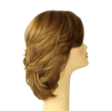 Load image into Gallery viewer, Shlomit Light Brown With Ash Blonde Highlights MULTI-DIRECTIONAL Skin Top Size M
