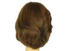 Load image into Gallery viewer, DOROTHY MEDIUM BROWN WITH DARK BLONDE HIGHLIGHTS MULTI-DIRECTIONAL SKIN TOP SIZE M PRE-CUT
