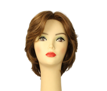 Load image into Gallery viewer, Linda Light Brown With Warm Blonde Highlights Multi-Directional Skin Top Size S
