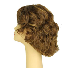 Load image into Gallery viewer, Katrina Pre-Cut Light Brown With Ash Blonde Highlights Multi-Directional Skin Top Size S
