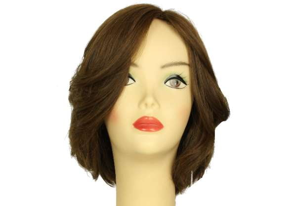 Dorothy Brown With Reddish Highlights Multi-Directional Skin Top Size M Pre-Cut