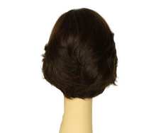 Load image into Gallery viewer, Dorothy Dark Brown With Auburn Highlights Multi-Directional Skin Top Size M Pre-Cut

