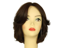 Load image into Gallery viewer, DOROTHY DARK BROWN WITH AUBURN HIGHLIGHTS MULTI-DIRECTIONAL SKIN TOP SIZE L PRE-CUT
