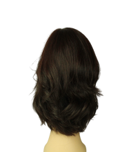 Load image into Gallery viewer, Shlomit Dark Brown With Reddish Highlights Skin Top Size S
