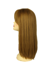Load image into Gallery viewer, Pre-cut Rina Light Brown With Blonde Highlights Multi-Directional Skin Top Size M
