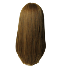 Load image into Gallery viewer, Pre-cut Rina Light Brown With Warm Blonde Highlights Multi-Directional Skin Top Size M
