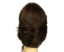 Load image into Gallery viewer, Olivia 2000 Dark Brown With Light Brown Highlights Skin Top Size M
