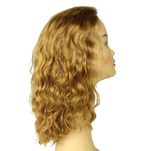 Load image into Gallery viewer, Avalon fall wavy BLONDE WITH HIGHLIGHTS MONO-DIRECTIONAL TOP SIZE X-L
