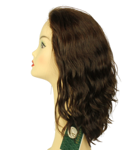 Load image into Gallery viewer, AVALON FALL WAVY DARK BROWN WITH REDDISH HIGHLIGHTS MONO-DIRECTIONAL TOP SIZE L
