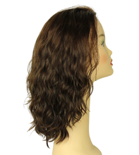 Load image into Gallery viewer, AVALON FALL WAVY DARK BROWN WITH REDDISH HIGHLIGHTS MONO-DIRECTIONAL TOP SIZE L
